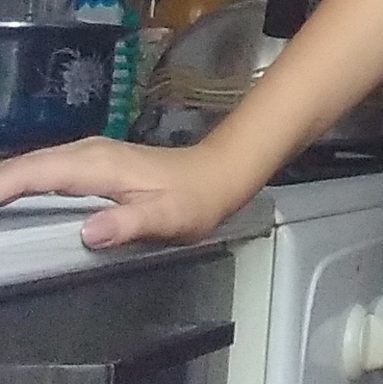 Hand reaching toward camera: reference photo 10 by HaGRID v2