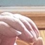 Hand reaching toward camera: reference photo 3 by HaGRID v2